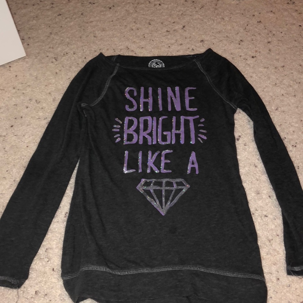 Shine Bright Like A Diamond long sleeve shirt